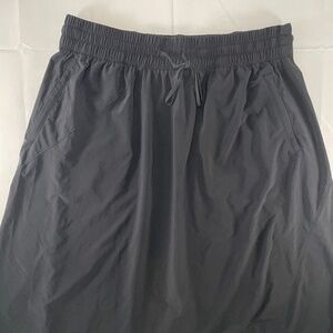 Athleta Black Brooklyn Utility Lightweight Travel Athletic Skirt - Plus Size 20